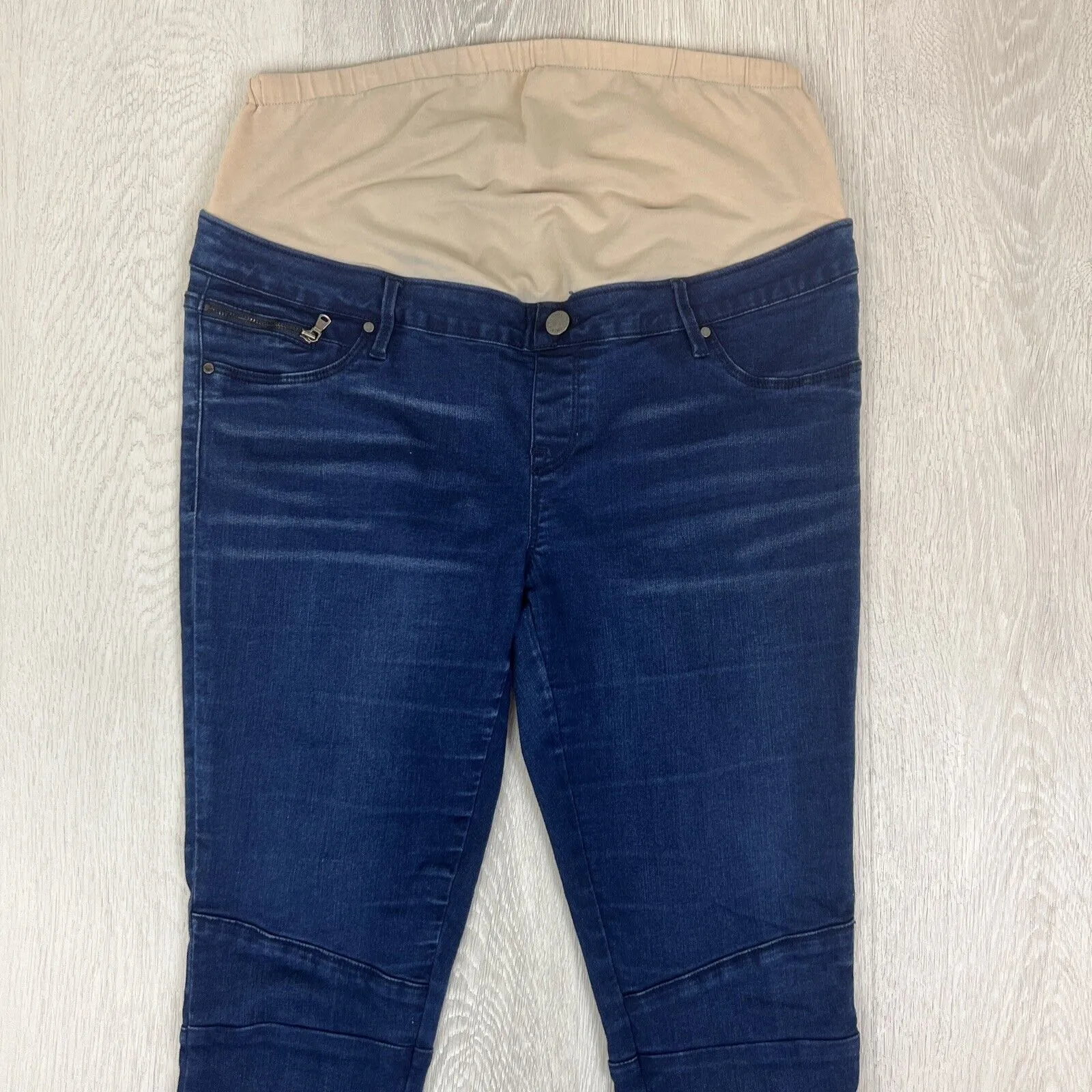 Jeanswest Womens Maternity Skinny 7/8 Jeans Size 14