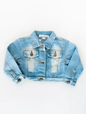 Jolene Crop Denim Jacket
