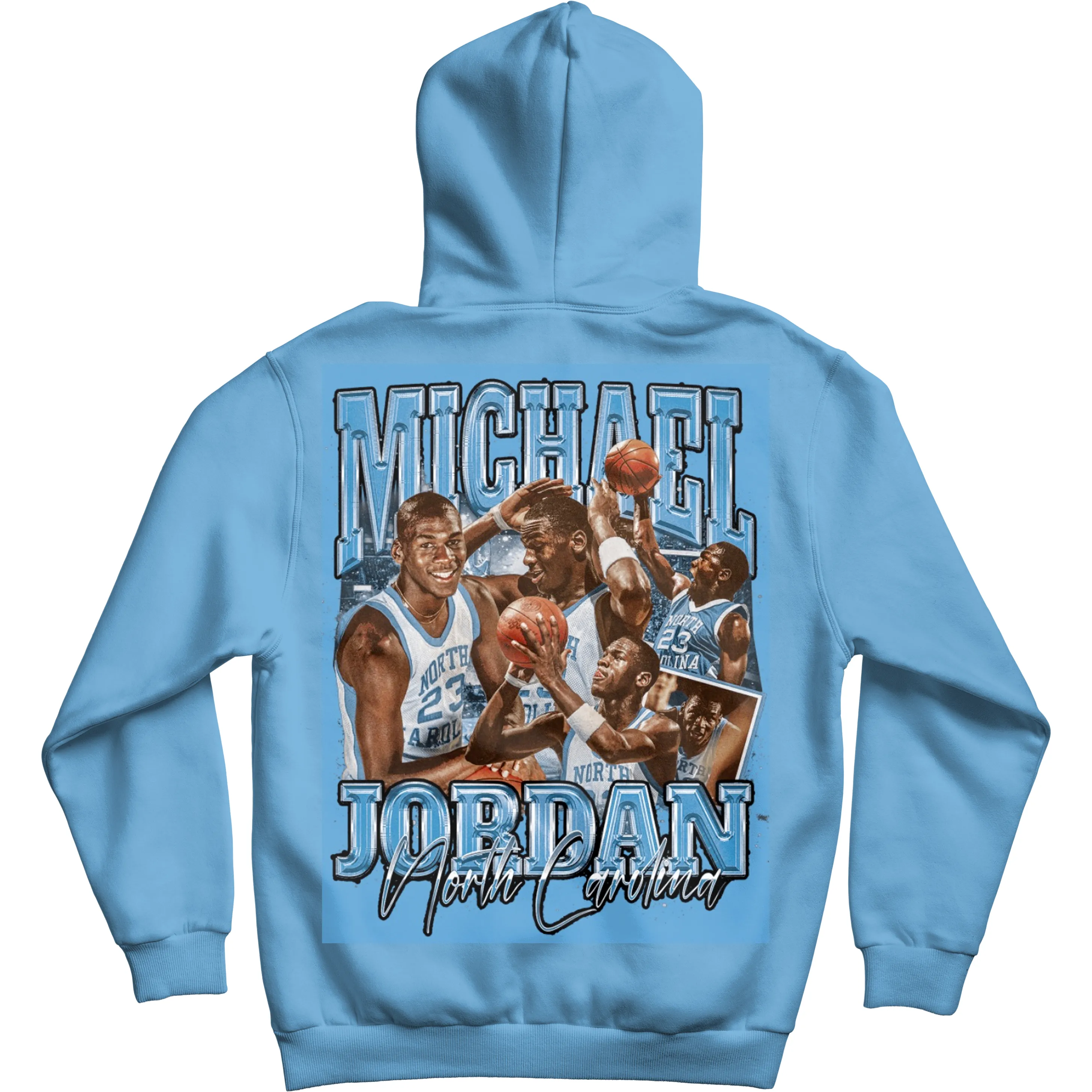 JORDAN UNC HOODIE (LIGHT BLUE)
