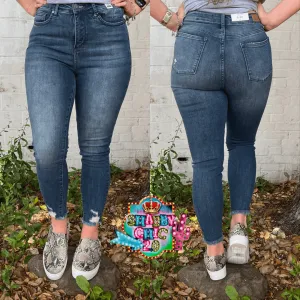 Judy Blue Medium Blue High Waist Skinny Fit Jeans