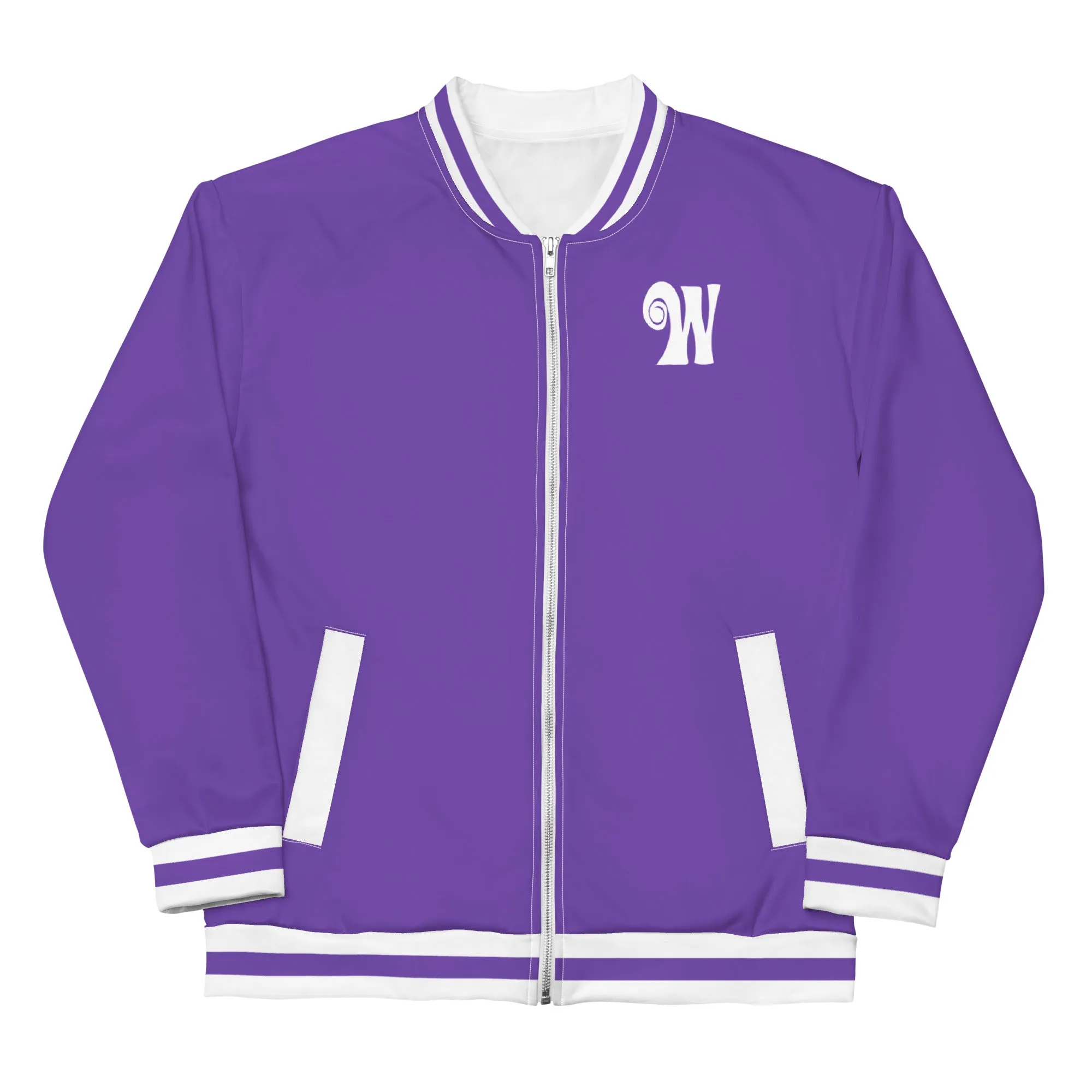 June 27th Solid Color Bomber Jacket