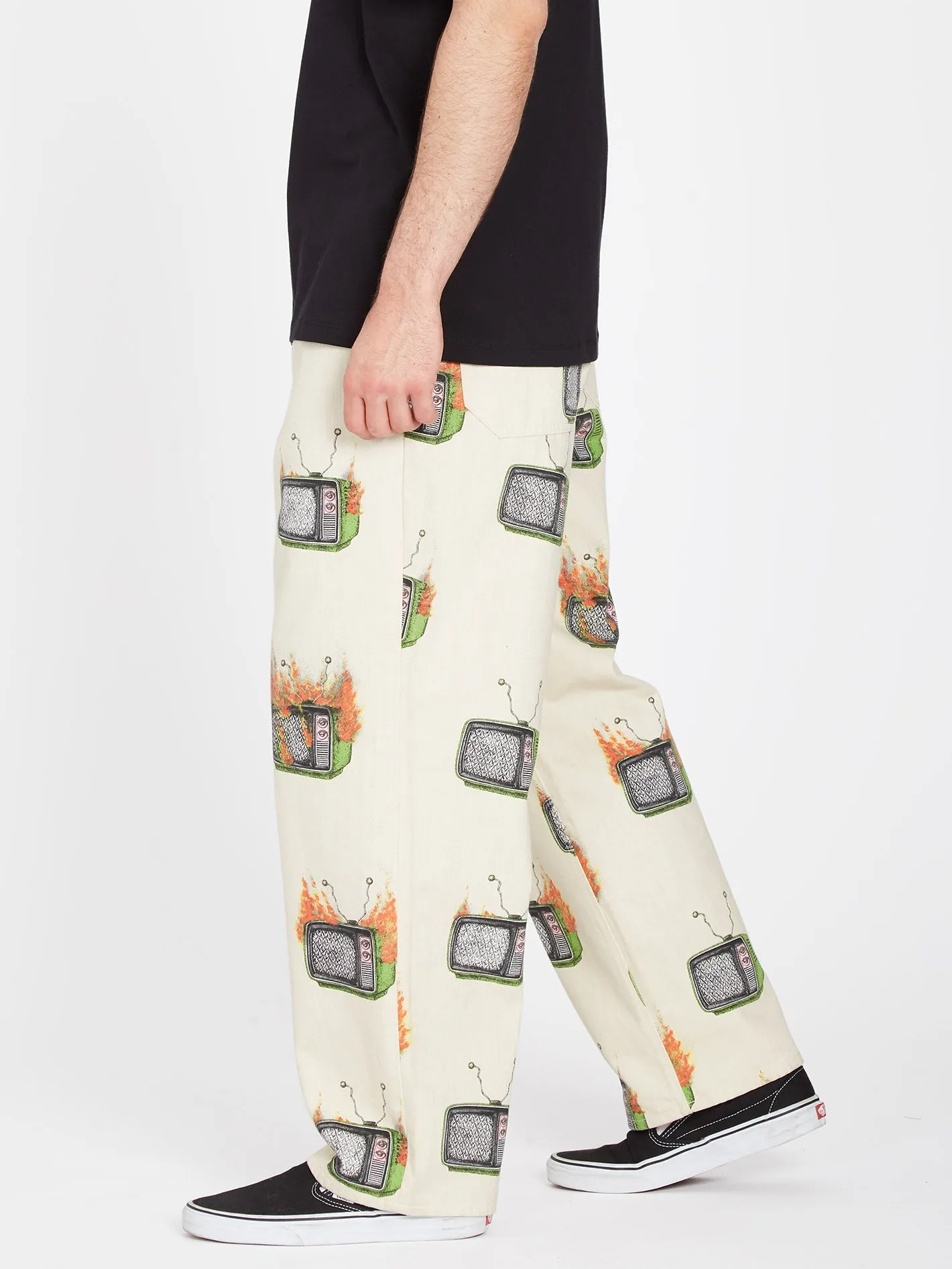 Justin Hager elastischer Bund Hose - WHITECAP GREY