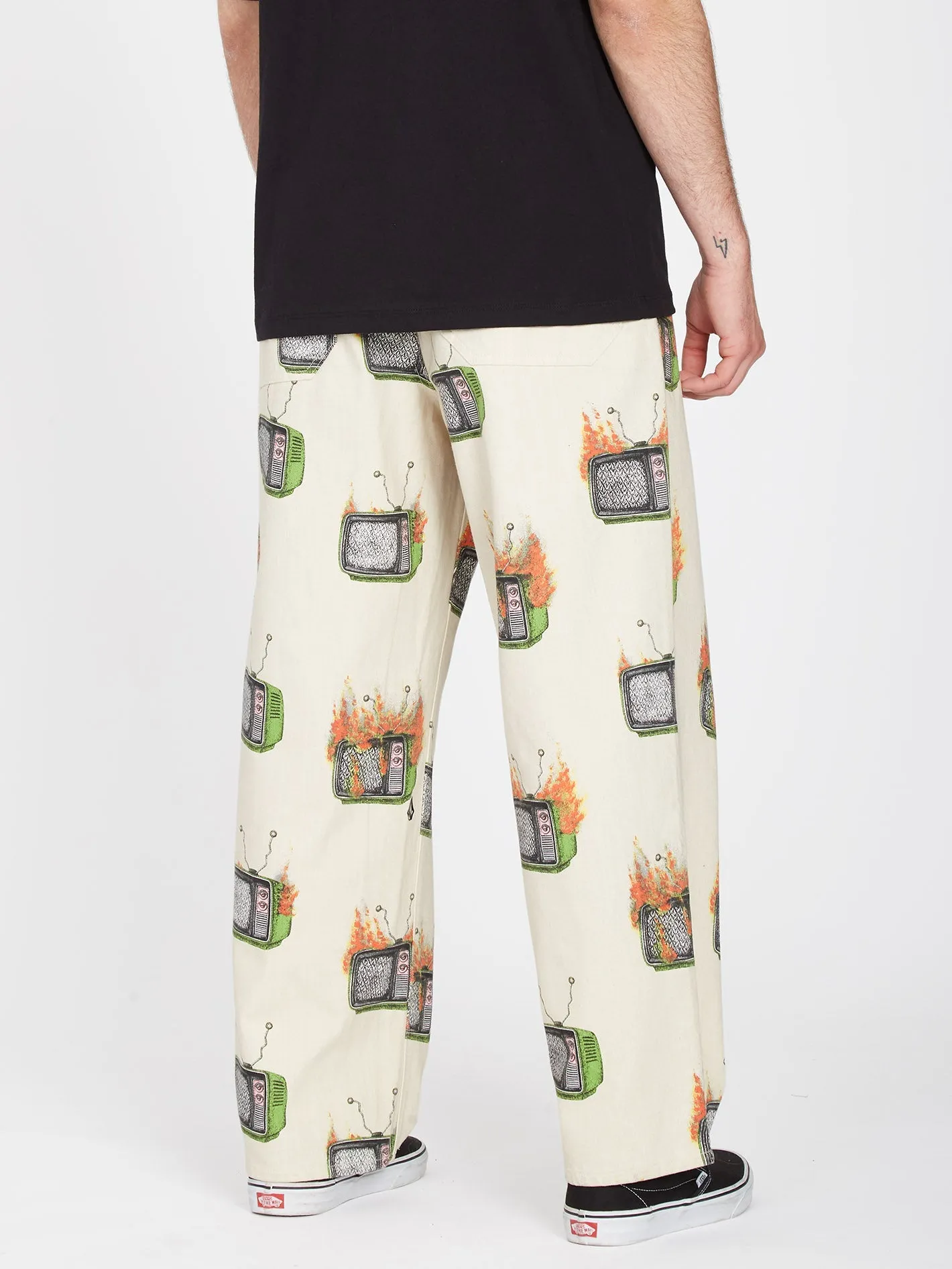 Justin Hager elastischer Bund Hose - WHITECAP GREY