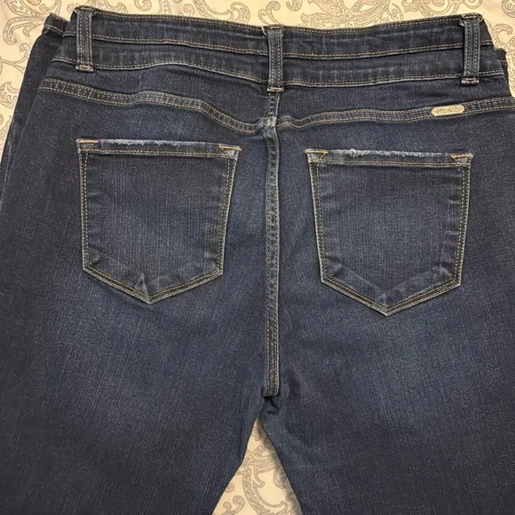 KanCan- Signature Kurvy Mid-rise Ankle Skinny Jeans