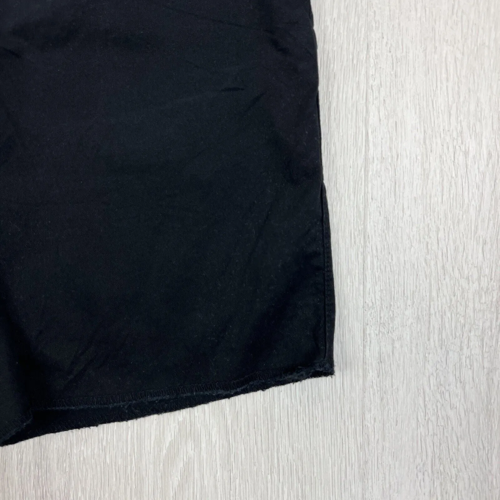 Kenji Mens Black Chino Shorts Size 30