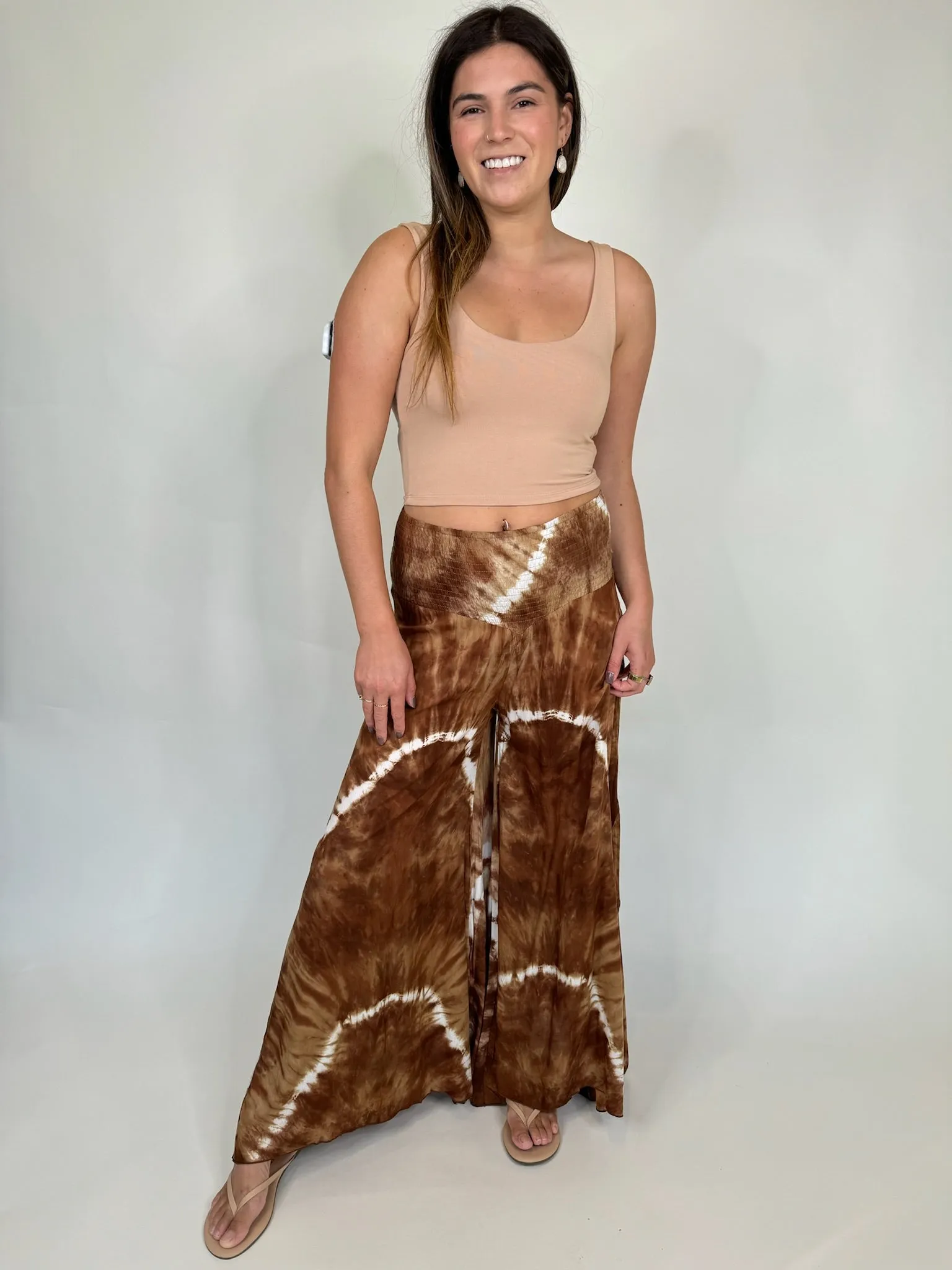 Khush Ava Pant Brown Mocha