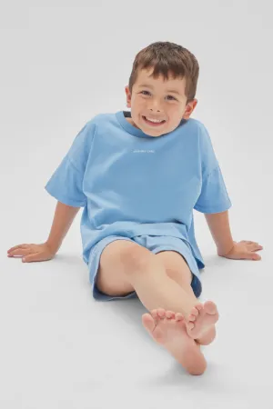 Kids Established Short Cornflour Blue