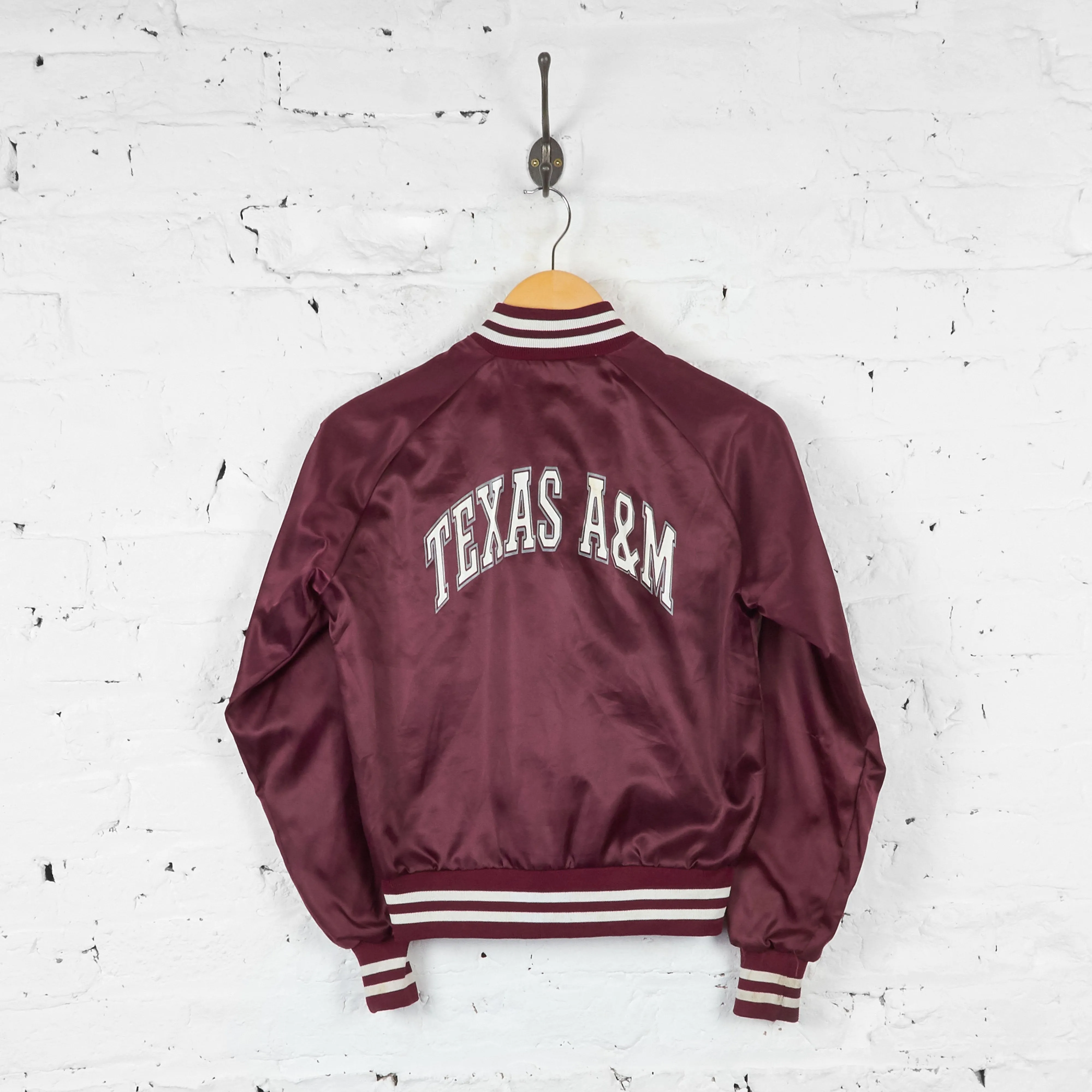 Kids Texas AM Aggies Bomber Jacket - Maroon - L Boys