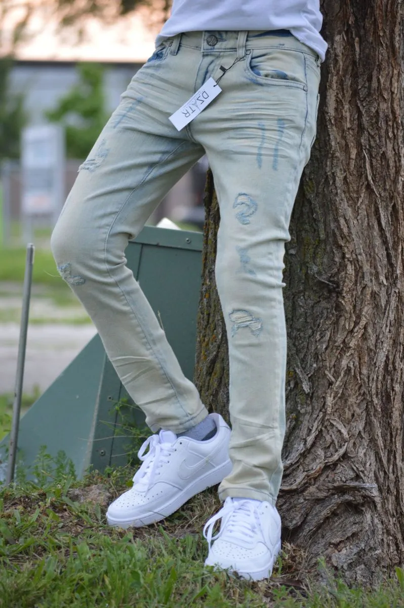 KIDS ULTRA STRETCH DENIM - ICE TINT(DZTR-K-024)