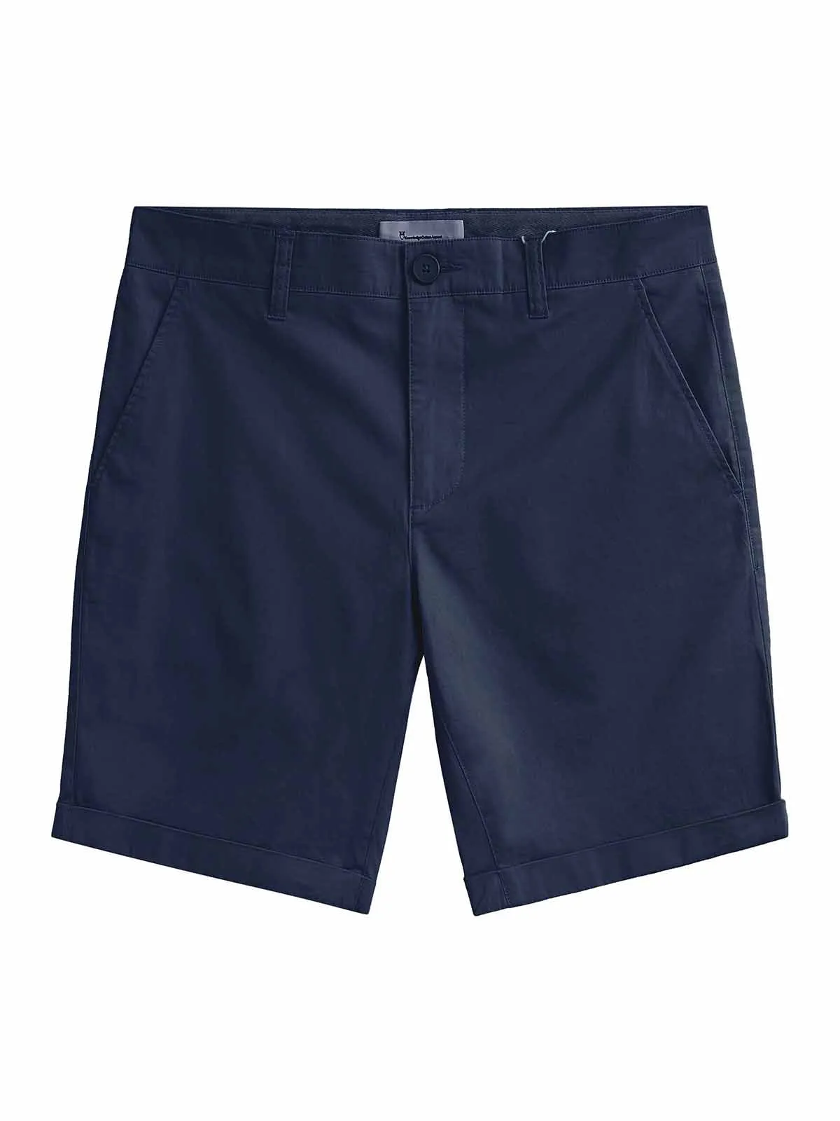 KNOWLEDGE COTTON APPAREL Chuck Regular Chino Poplin Shorts total eclipse