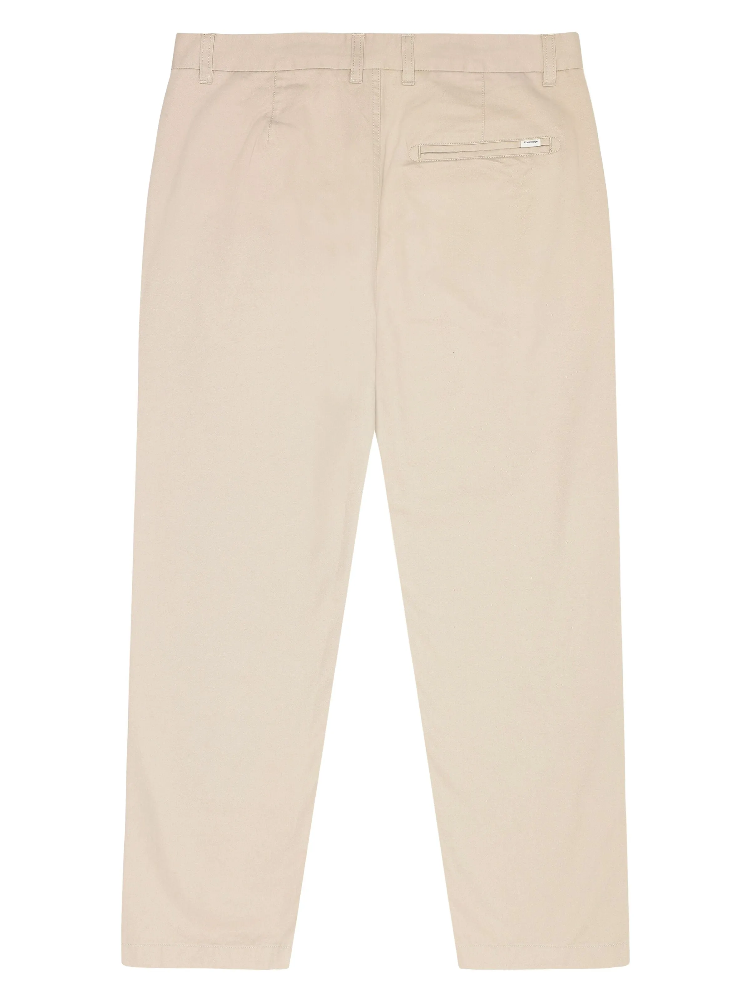 KNOWLEDGE COTTON APPAREL Flint Chino Twill Pants light feather gray