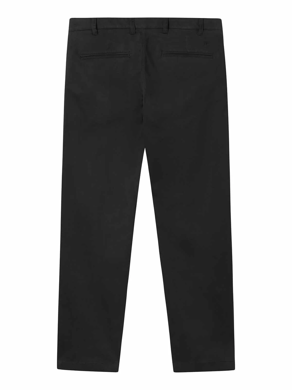 KNOWLEDGE COTTON APPAREL Luca Slim Twill Chino Pants black jet