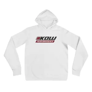 KOW Performance Unisex Hoodie (Black Logo)