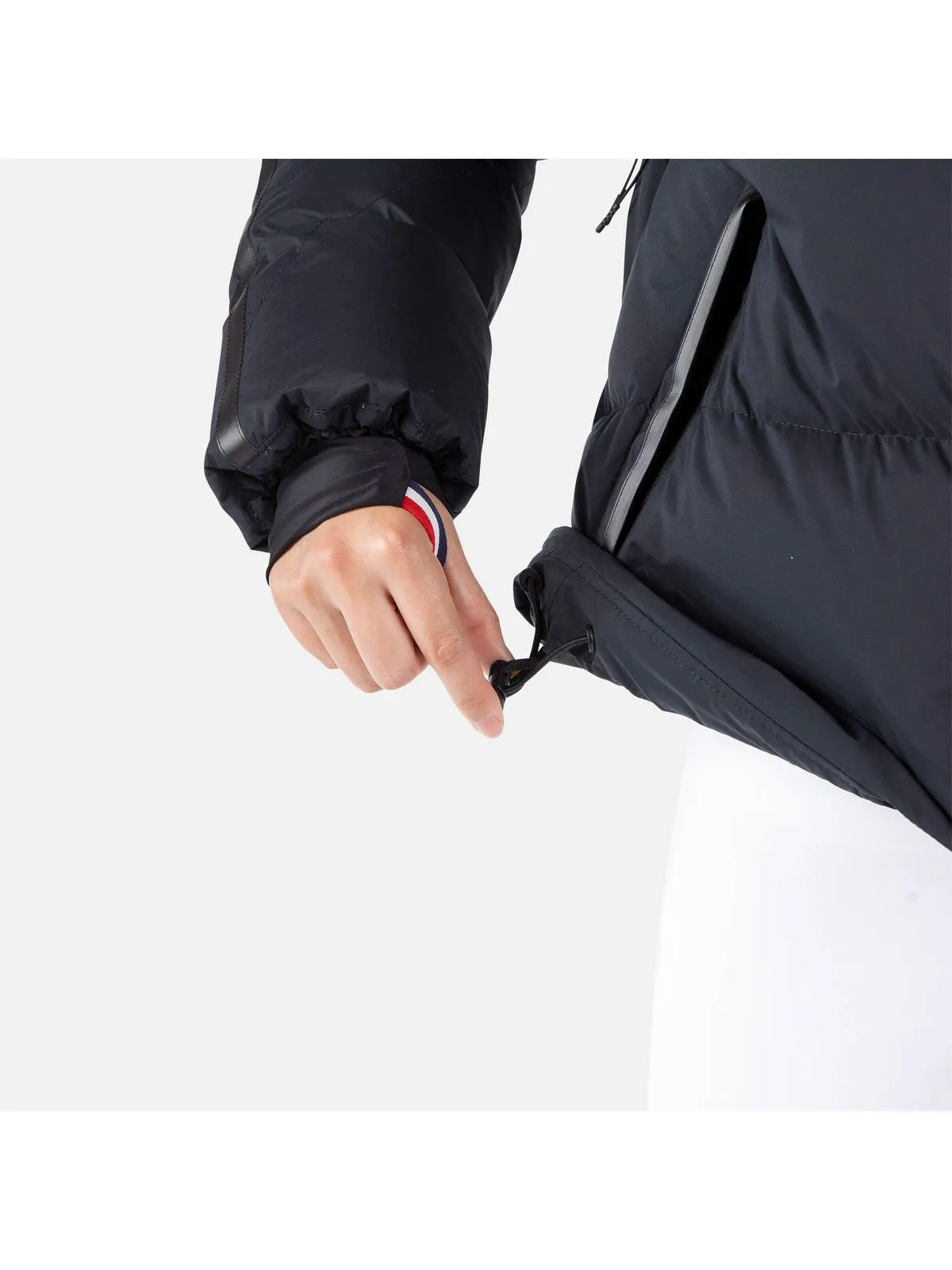 Kurtka puchowa damska Rossignol W Ventina Bomber Down Jkt czarny