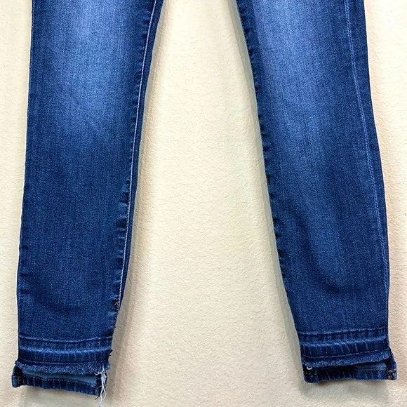 Kut From The Kloth Womens Skinny Jeans Connie Ankle Skinny High-Low Hem, Size 2
