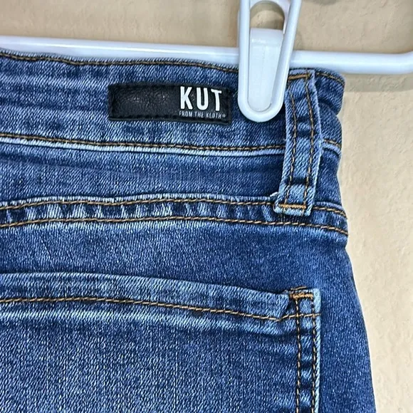 Kut From The Kloth Womens Skinny Jeans Connie Ankle Skinny High-Low Hem, Size 2