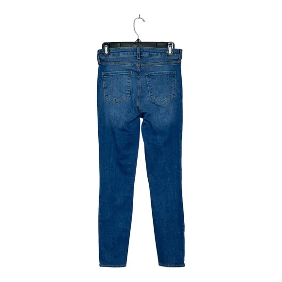 L'Agence blue skinny stretch ankle jeans size 25