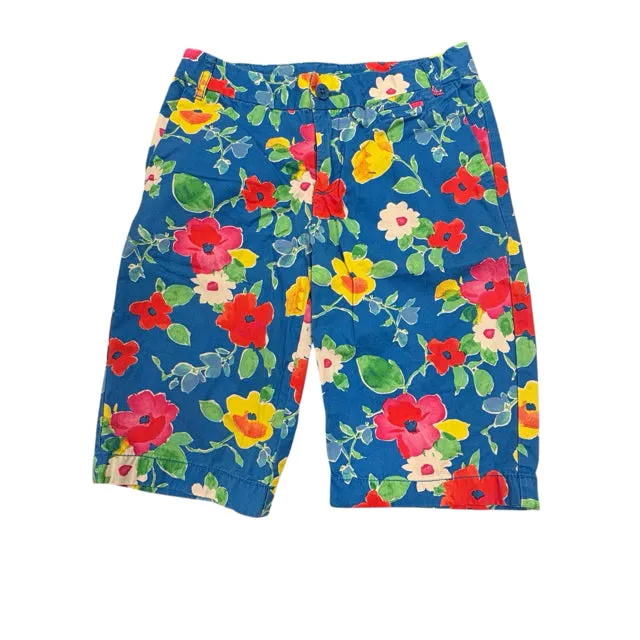Lands End Girl's Blue Shorts size 10