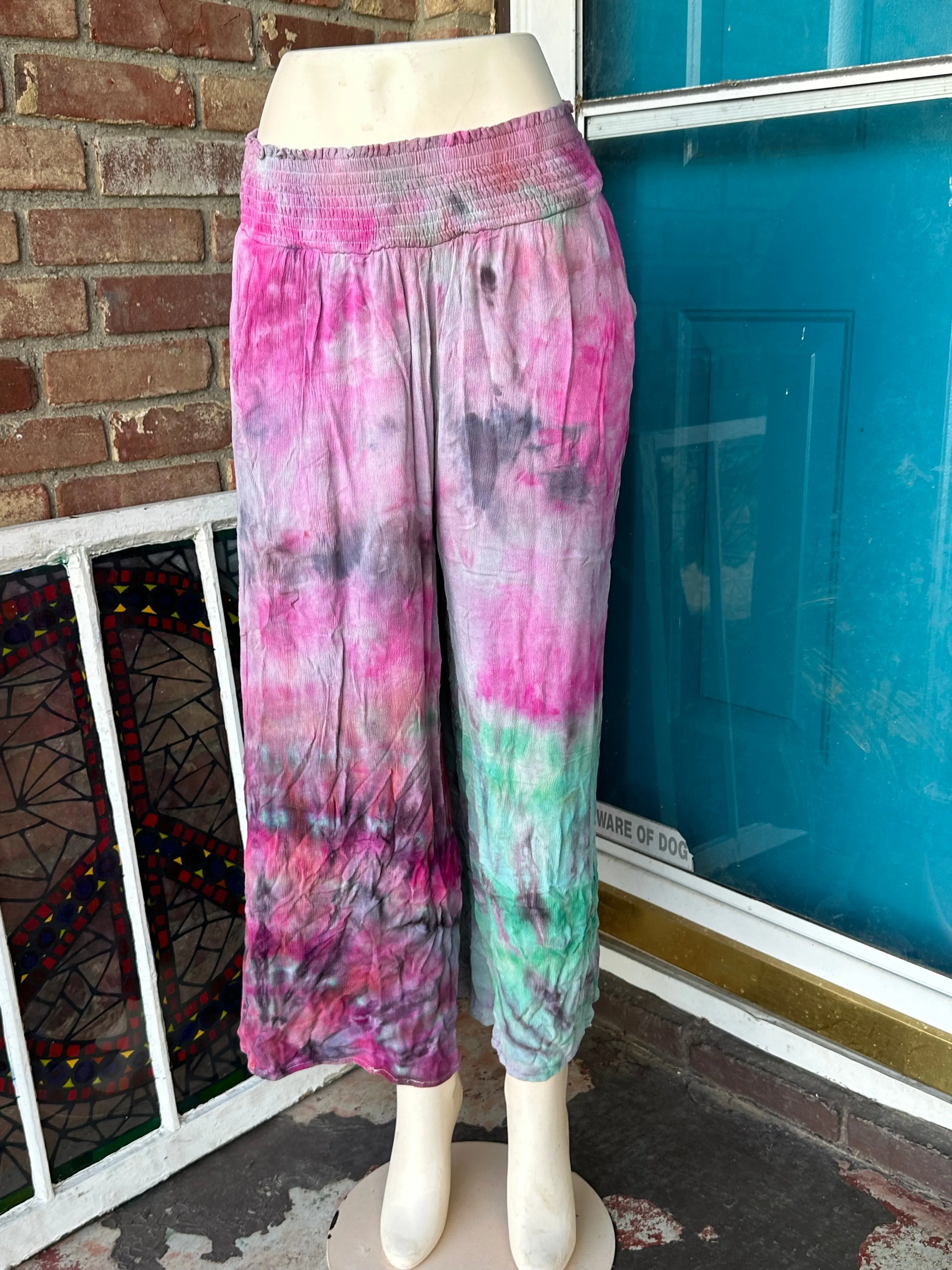 Large Flowy Cotton Pants