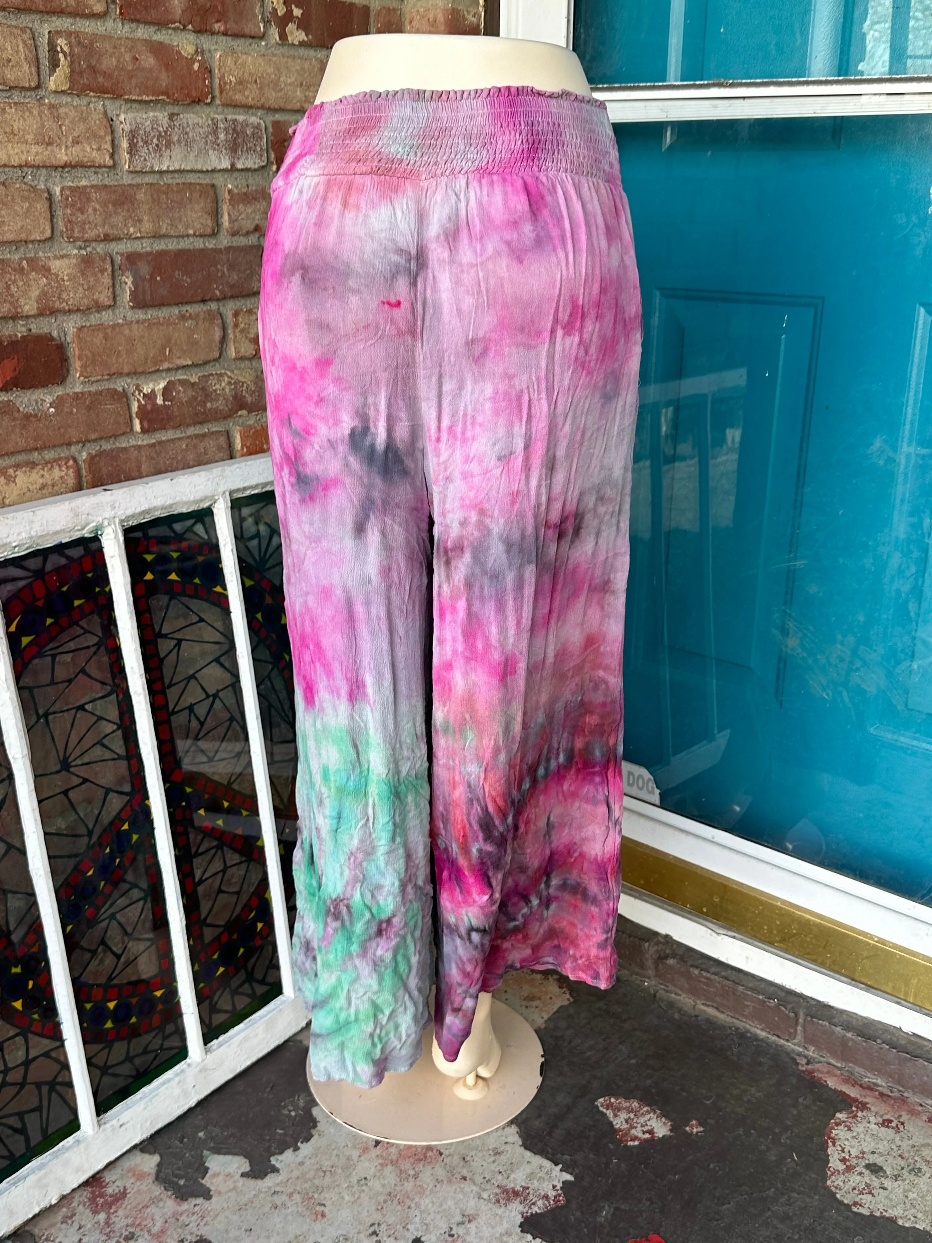 Large Flowy Cotton Pants