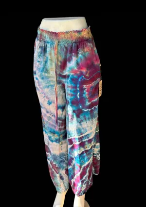 Large Strawberry Skies Flowy Pants