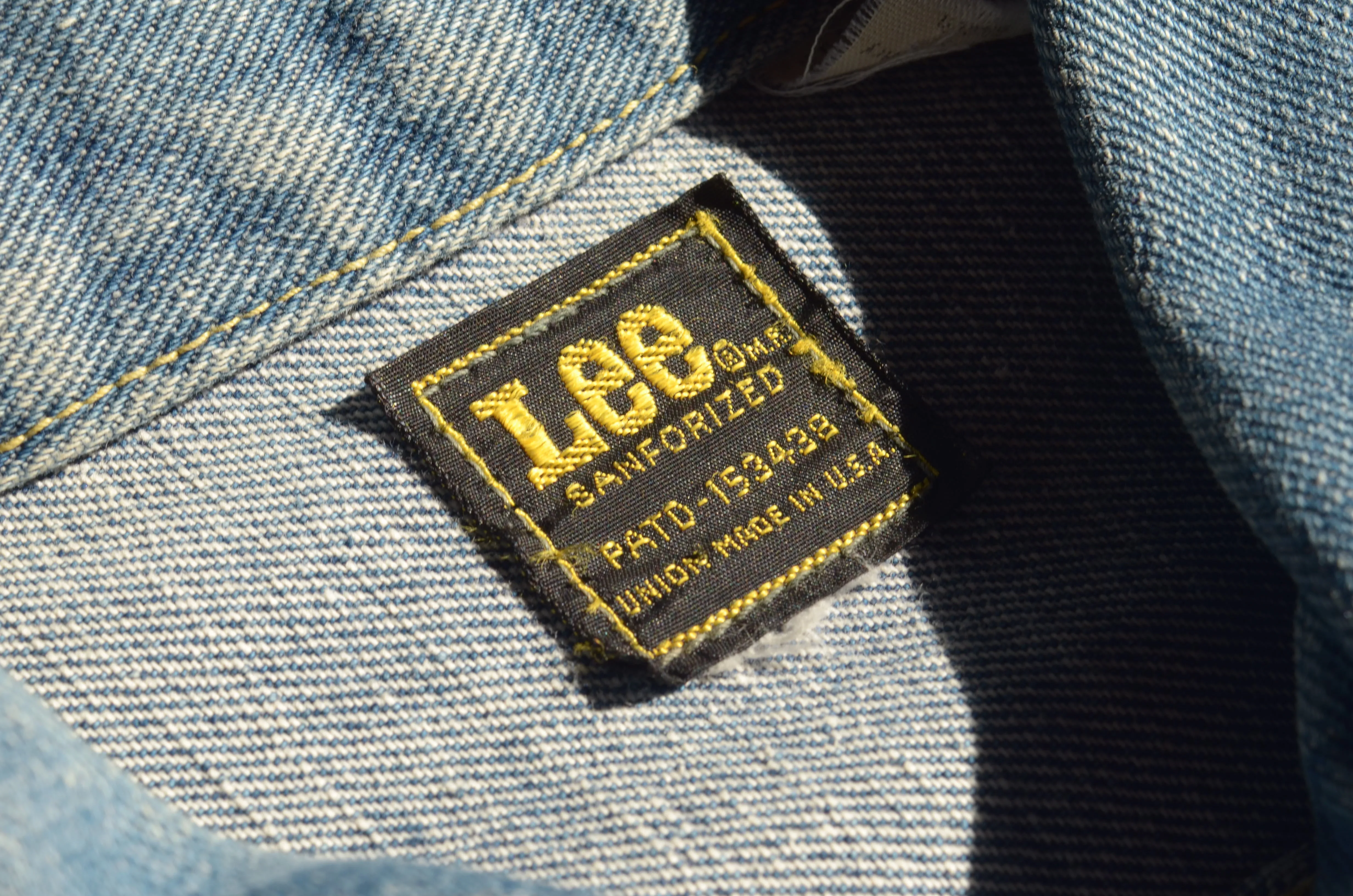 Lee - 220-J Denim Jacket with U.S. Air. Force Patches