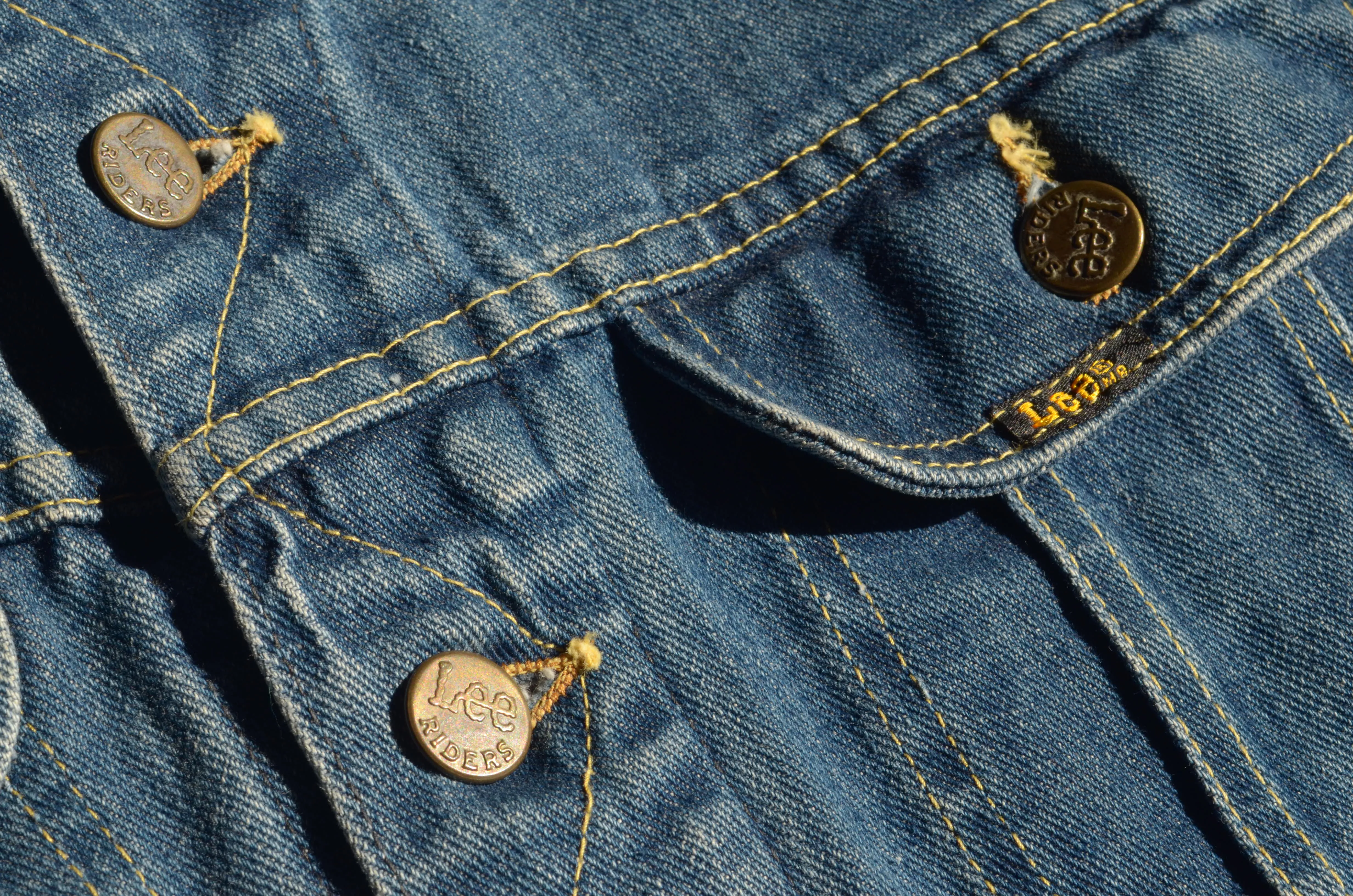 Lee - 220-J Denim Jacket with U.S. Air. Force Patches