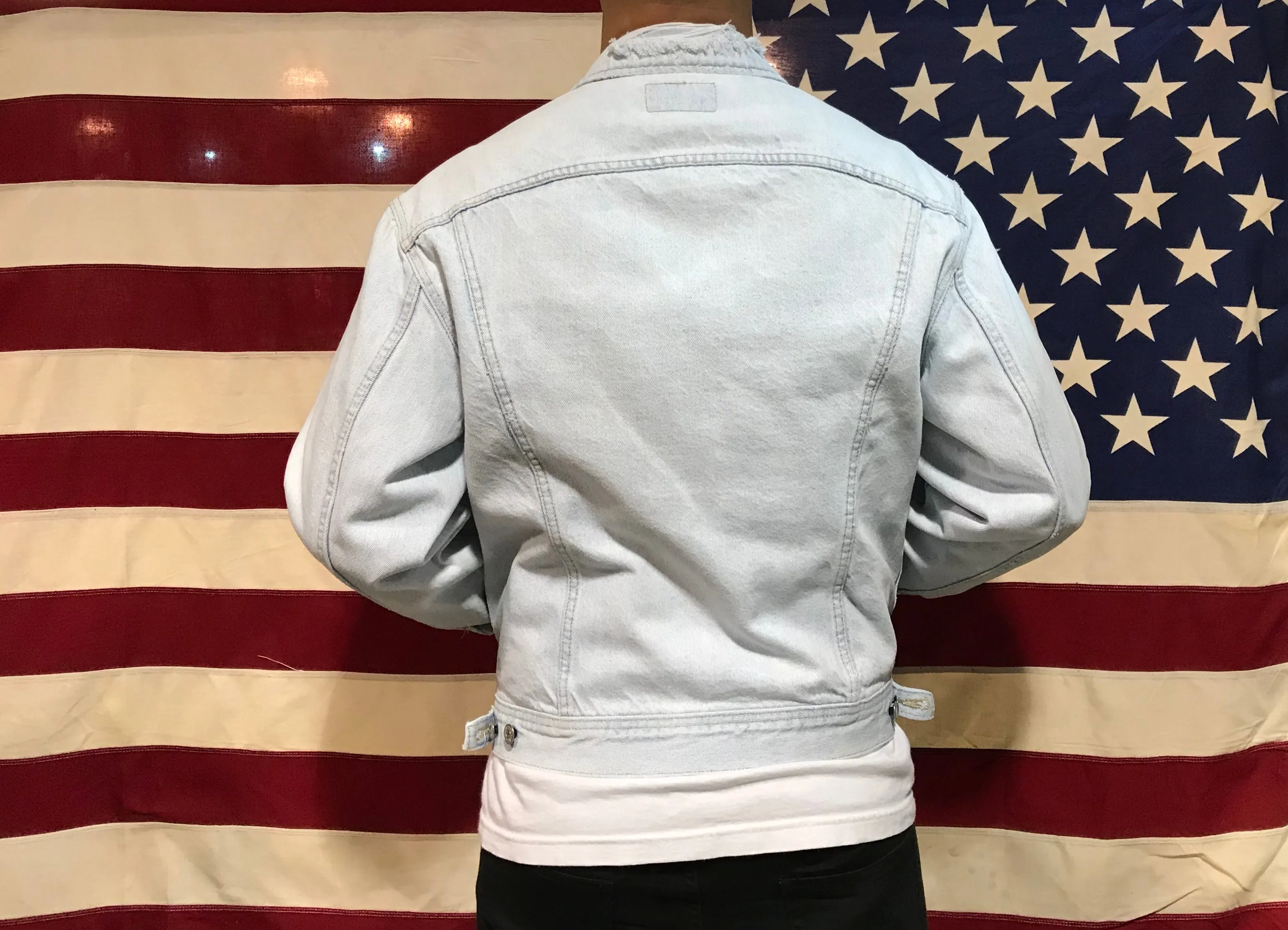 Lee Denim 90’s Vintage Mens Trucker Jacket