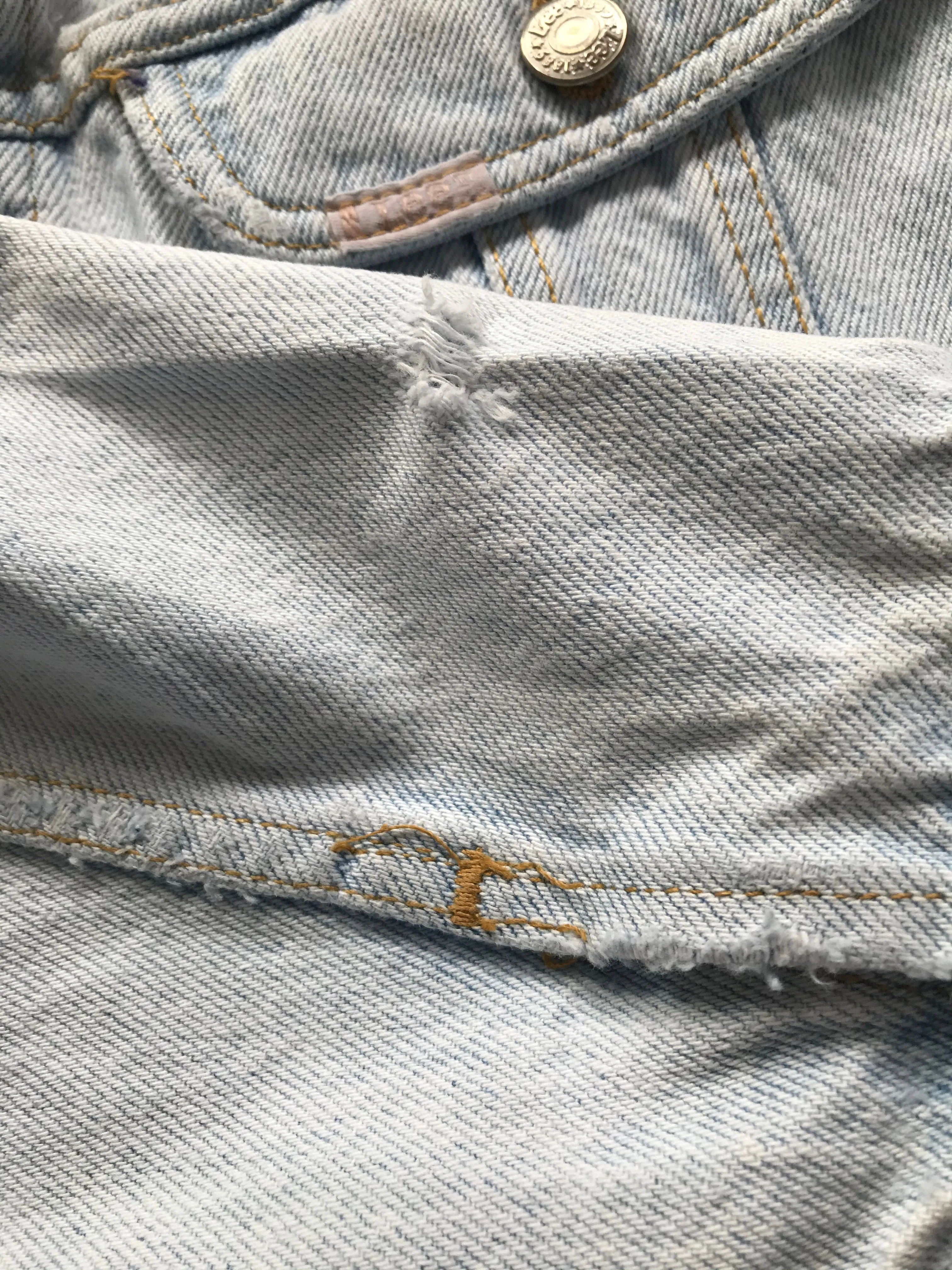 Lee Denim 90’s Vintage Mens Trucker Jacket