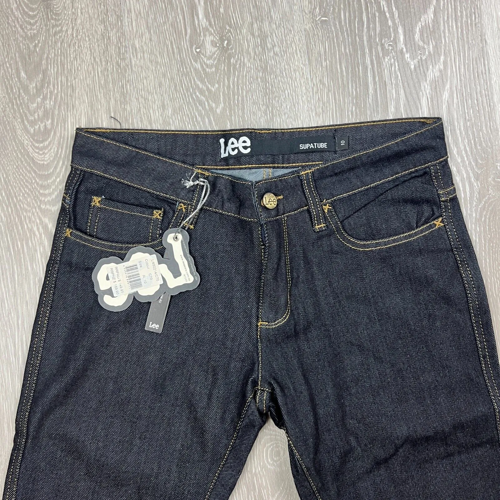 Lee Jeans Supatube Skinny Stretch Womens Jeans Size 10 (New)