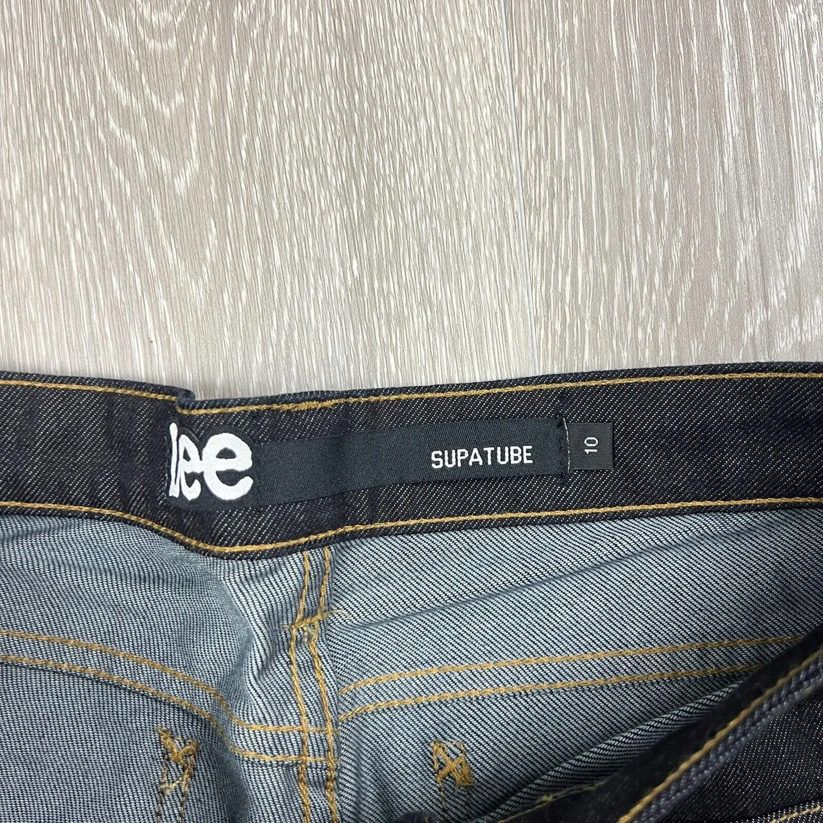 Lee Jeans Supatube Skinny Stretch Womens Jeans Size 10 (New)