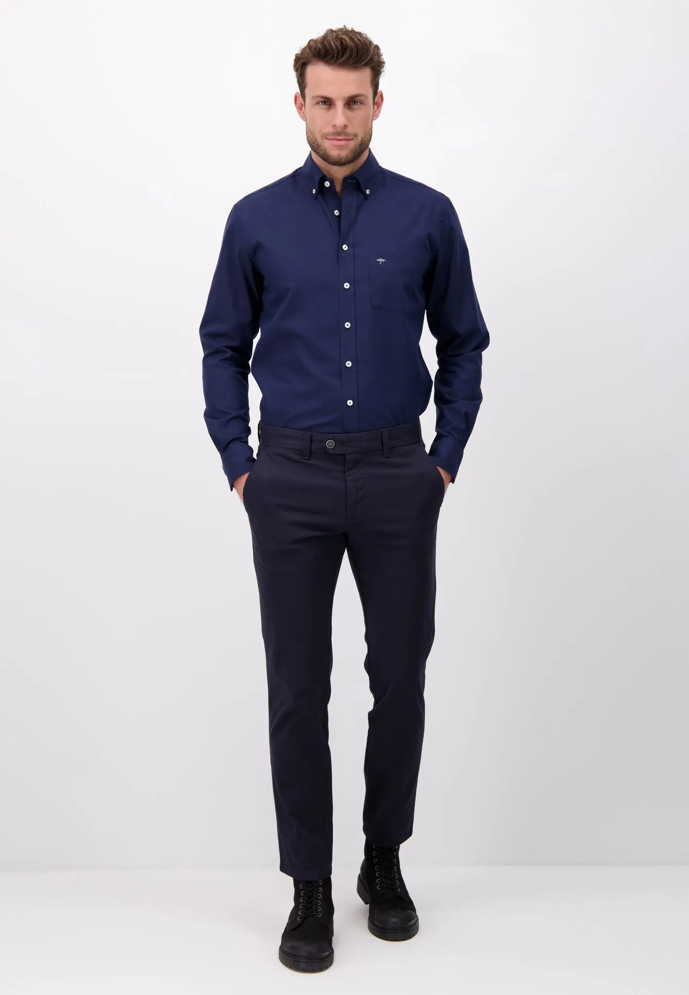 Legere Chino Hose aus Baumwollmix
