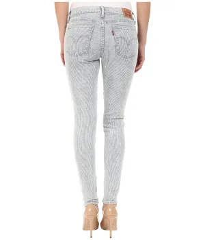 Levi's 710 0060 Womens Frosted Cobalt Super Skinny Jean Size 00 / 24 X 30