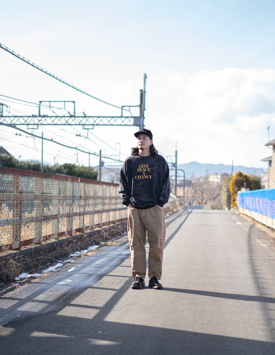 Liberaiders SARROUEL CHINO PAINTER PANTS (Beige)