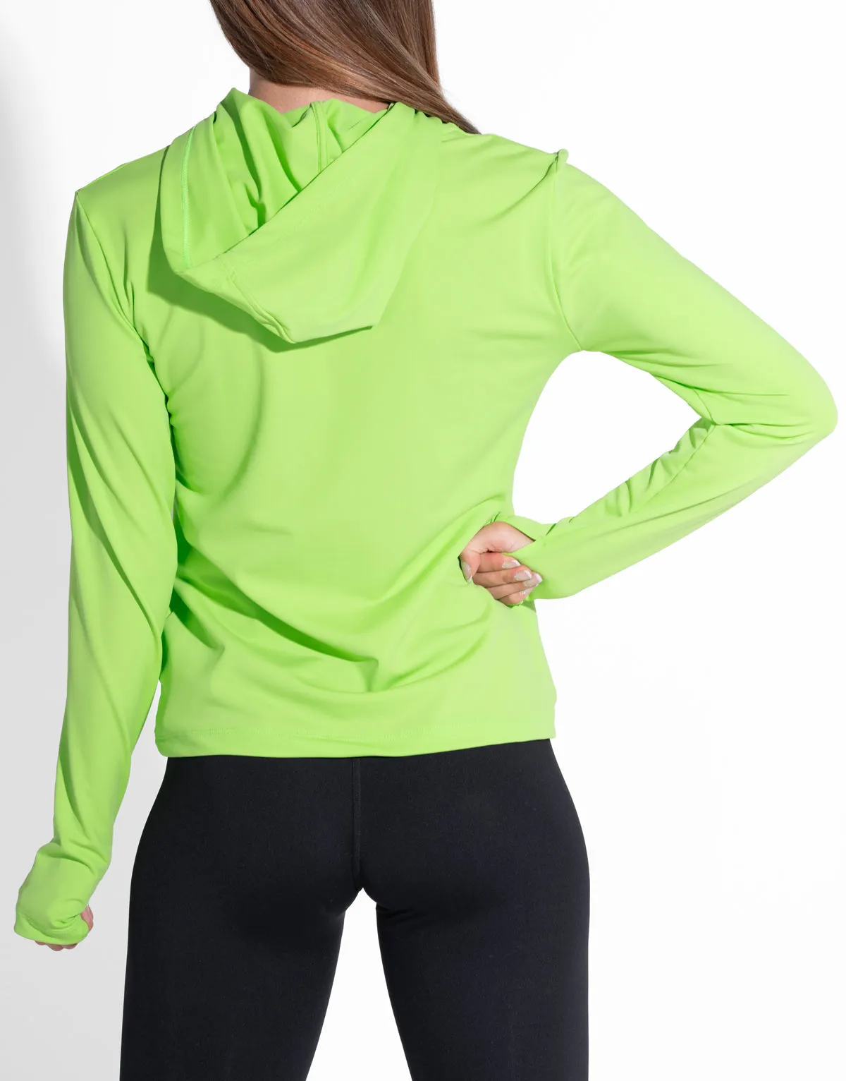 LIME BASIC HOODIE