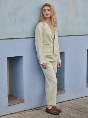 Linen chino pants