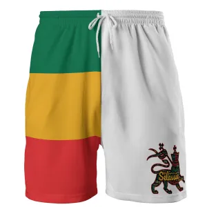 Lion Of Judah Athletic Rasta Shorts
