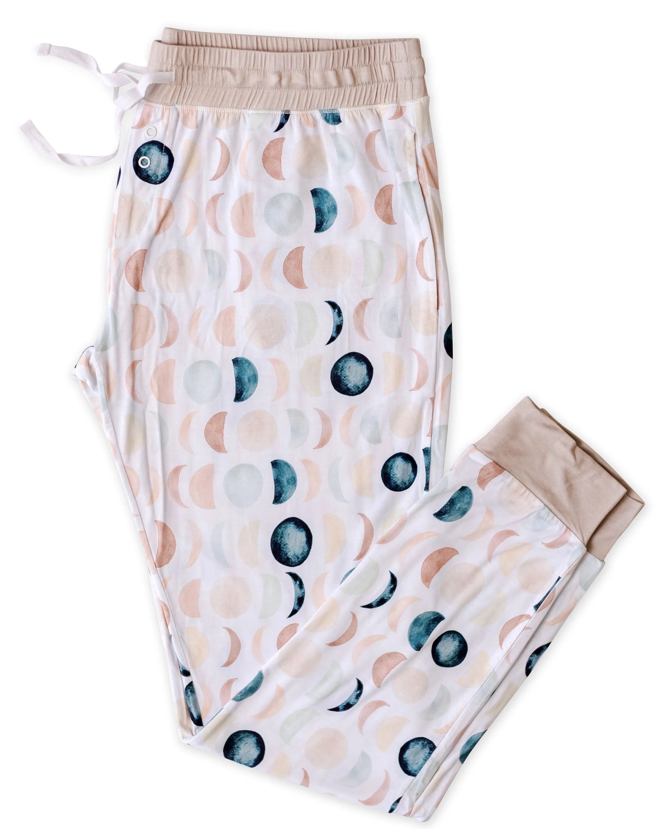Little Sleepies Luna Neutrals Women's Two-Piece Bamboo Pajama Set