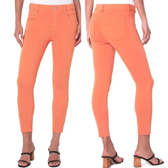 Liverpool Gia Glider Crop Skinny Jeans