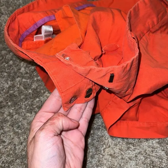 Loft Chino Shorts Redish/Orange ‘4 Inseam Size 4