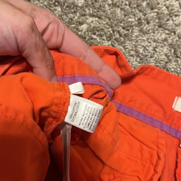 Loft Chino Shorts Redish/Orange ‘4 Inseam Size 4