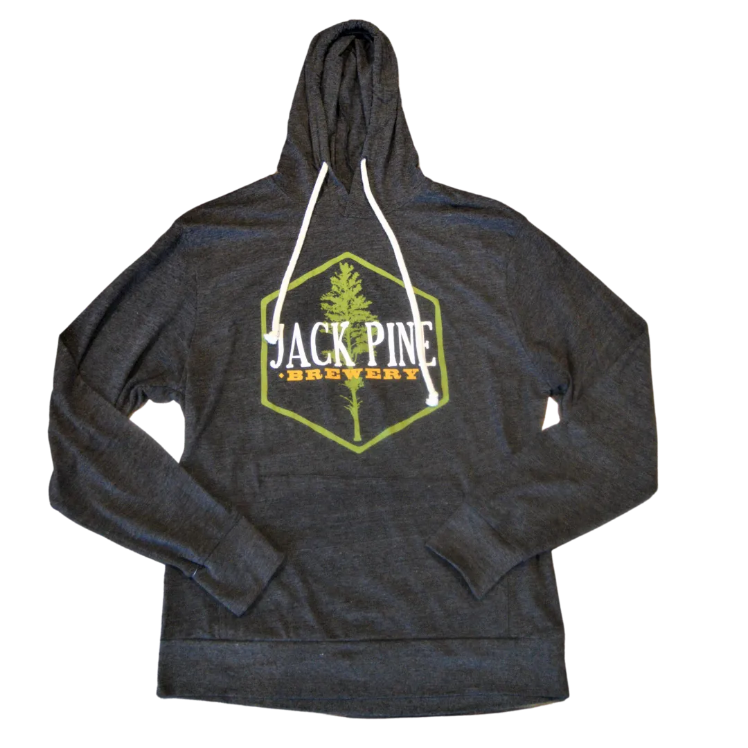 Long Sleeve Tee Hoodie Black
