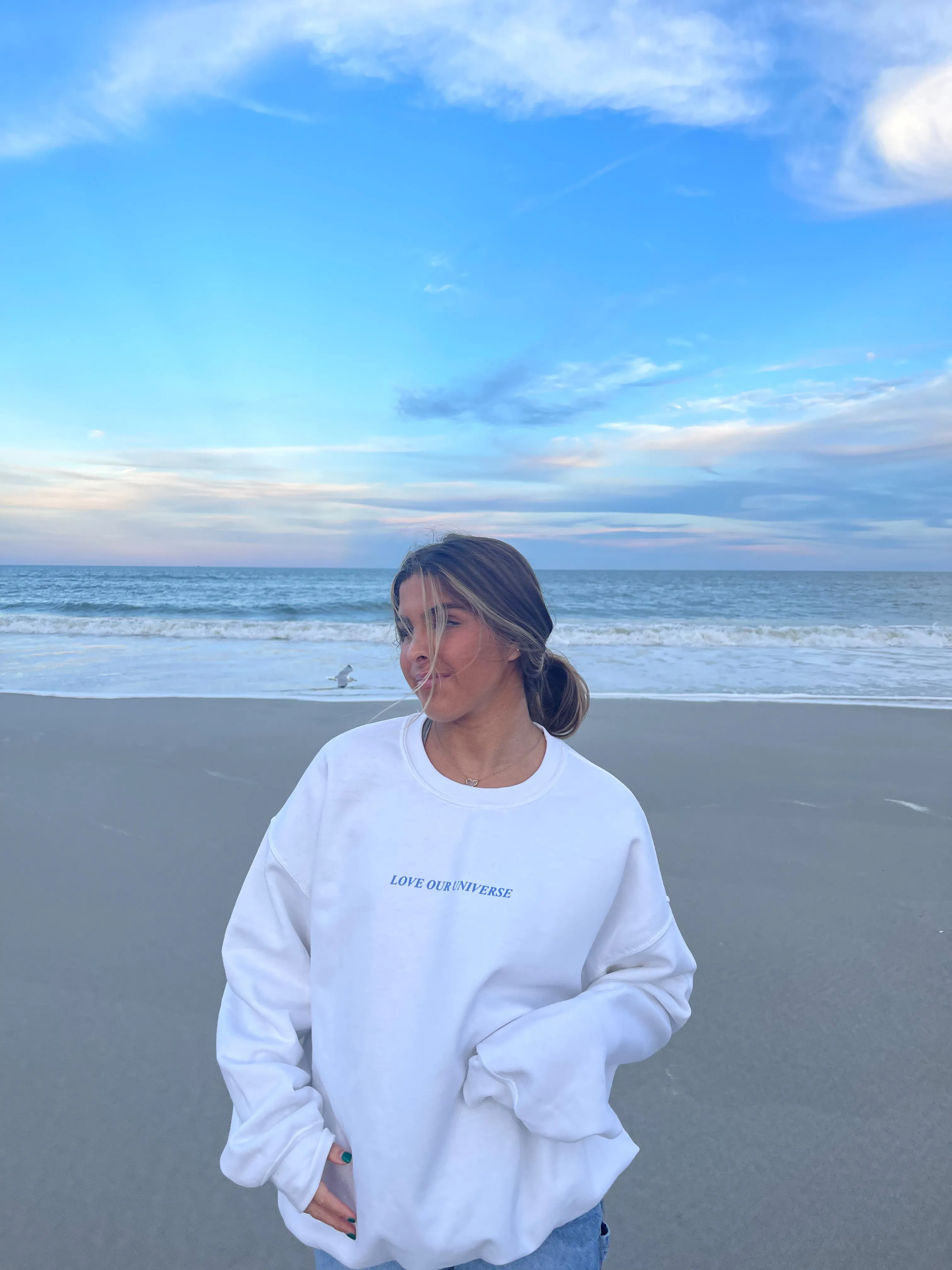 LOVE OUR UNIVERSE CREWNECK
