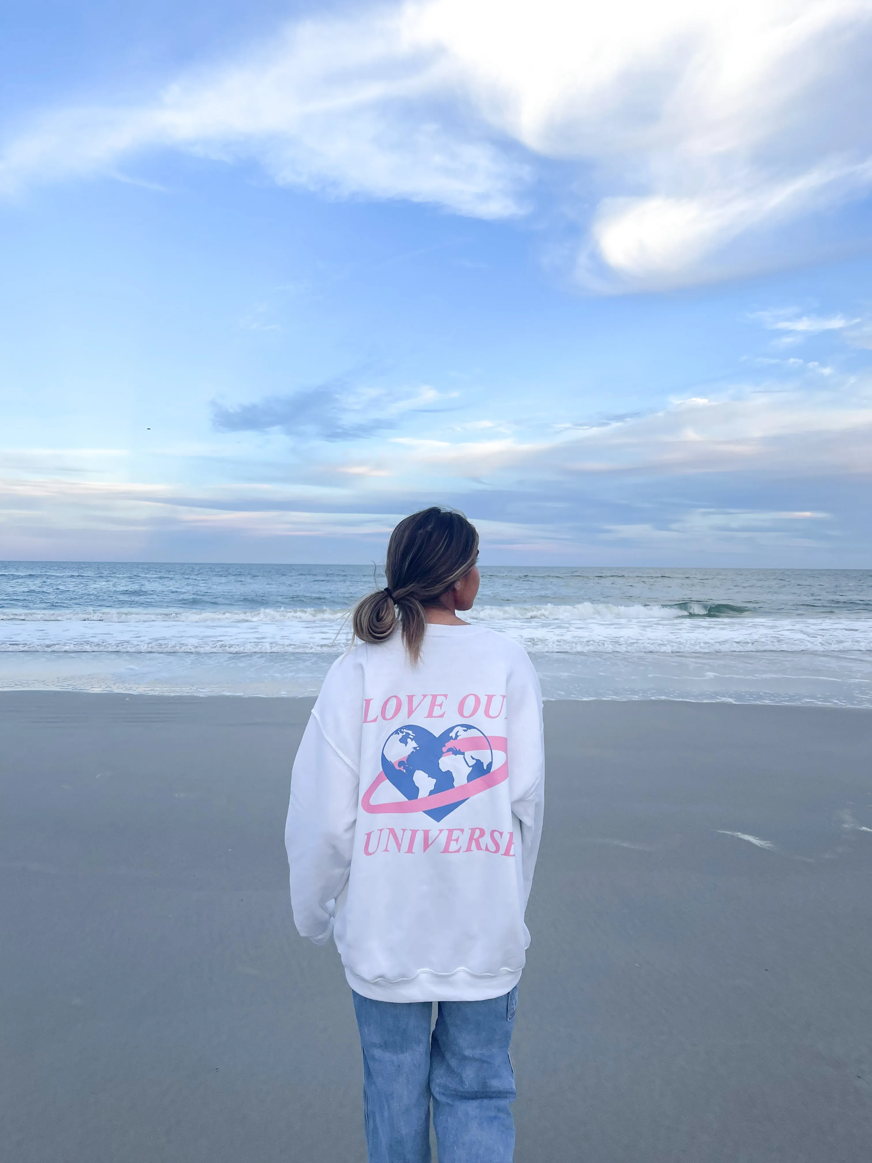 LOVE OUR UNIVERSE CREWNECK