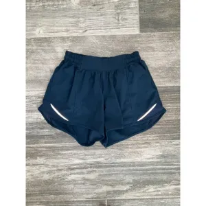 Lululemon Hotty Hot Short II *Long 4&quot; True Navy size 4 Tall