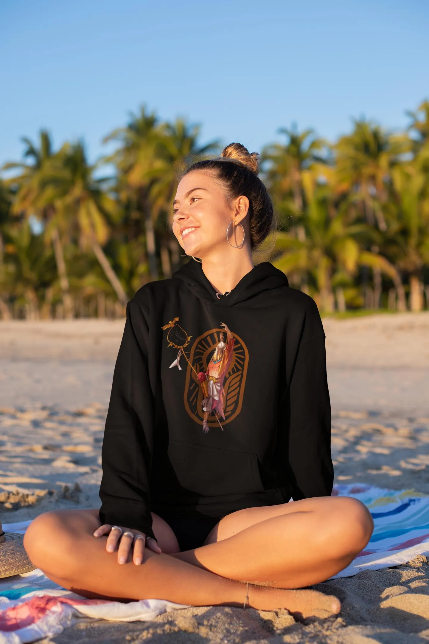 Lunora Sun Fairy Unisex Hoodie