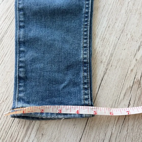 Madewell 10” High Rise Skinny Button Fly  Jeans 27