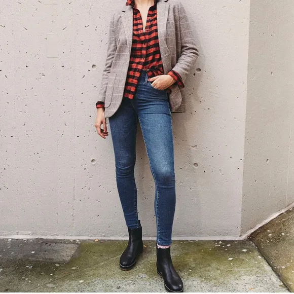 Madewell 10&quot; High-Rise Skinny Jeans TENCEL™ Denim Edition Size 29
