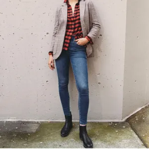Madewell 10&quot; High-Rise Skinny Jeans TENCEL™ Denim Edition Size 29