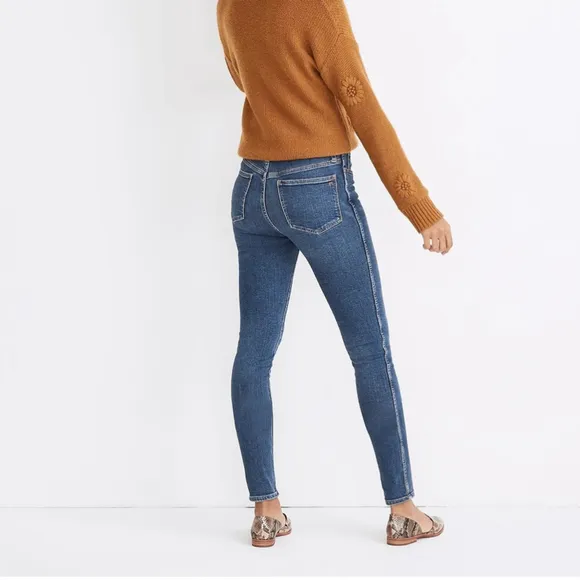 Madewell 10&quot; High-Rise Skinny Jeans TENCEL™ Denim Edition Size 29